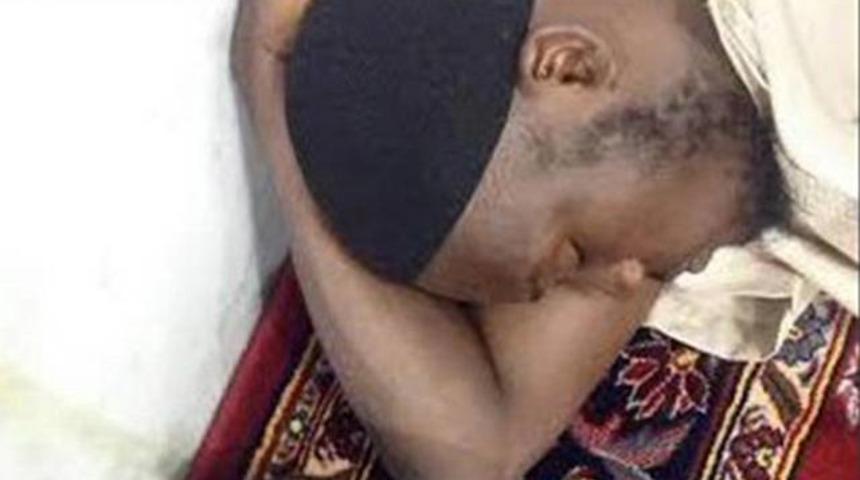 Sow camide uyuya kaldı