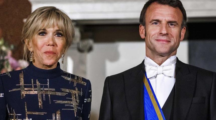 Fransa Cumhurbaşkanı Macron'un eşi kadınlara küfretti