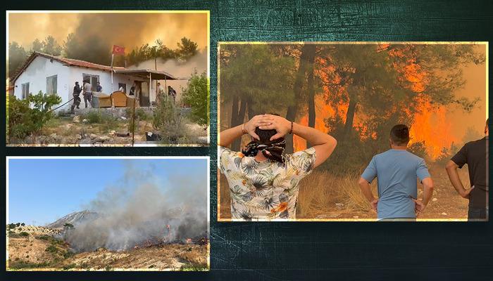 Antalya'da felaket gibi gün: 4 farklı noktada peş peşe orman yangını!