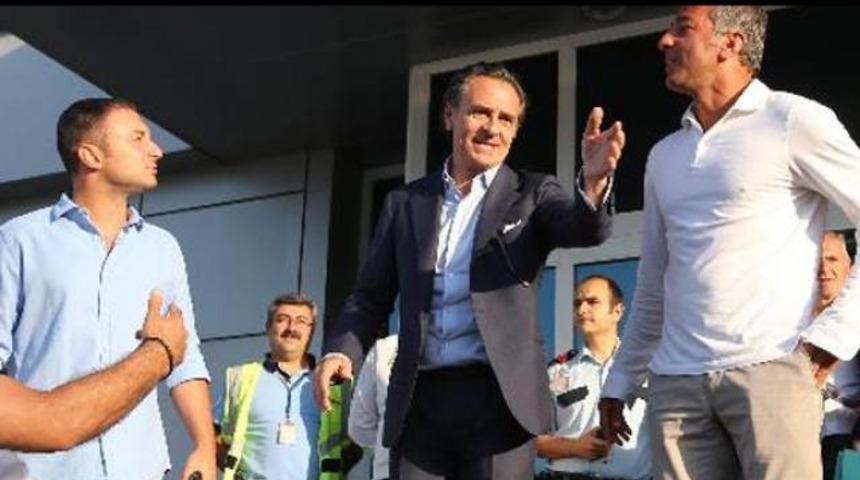 Prandelli İstanbul'a geldi