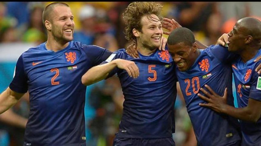 Hollanda 'Samba' ile veda etti