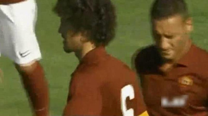 Salih, Roma'da ilk gol&uuml;n&uuml; attı