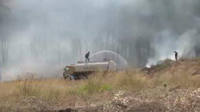 Perge yangını kontrol altında!