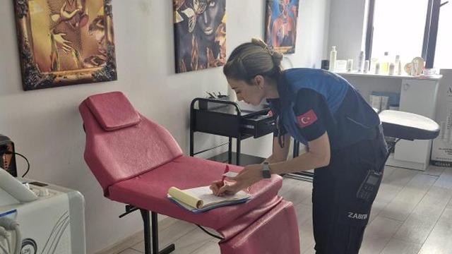 Elazığ'da güzellik salonları denetlendi