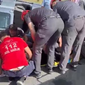 Erzurum'da trafik kazası: 4 yaralı