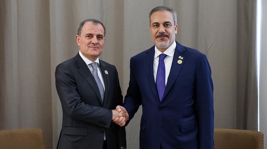 Dışişleri Bakanı Fidan, Azerbaycanlı mevkidaşı ile telefonda görüştü