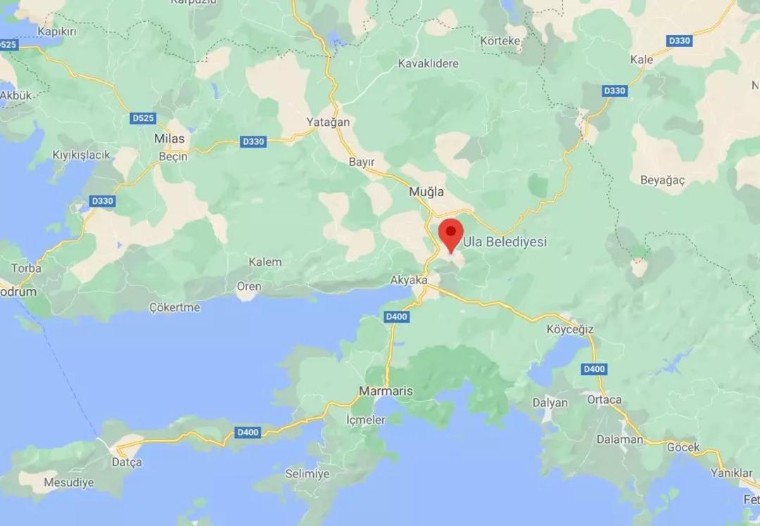 Muğla da korkutan deprem! 3.6 şiddetiyle sarsıldı 1