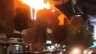 Batman'da ortalık savaş alanına döndü! Terasta mangal ateşi yaktılar, tüp patladı