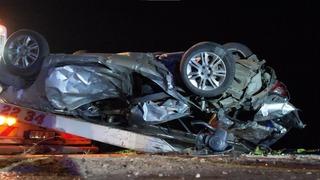 Ankara’da feci kaza... İki otomobil kafa kafaya çarpıştı: 3 kişi hayatını kaybetti