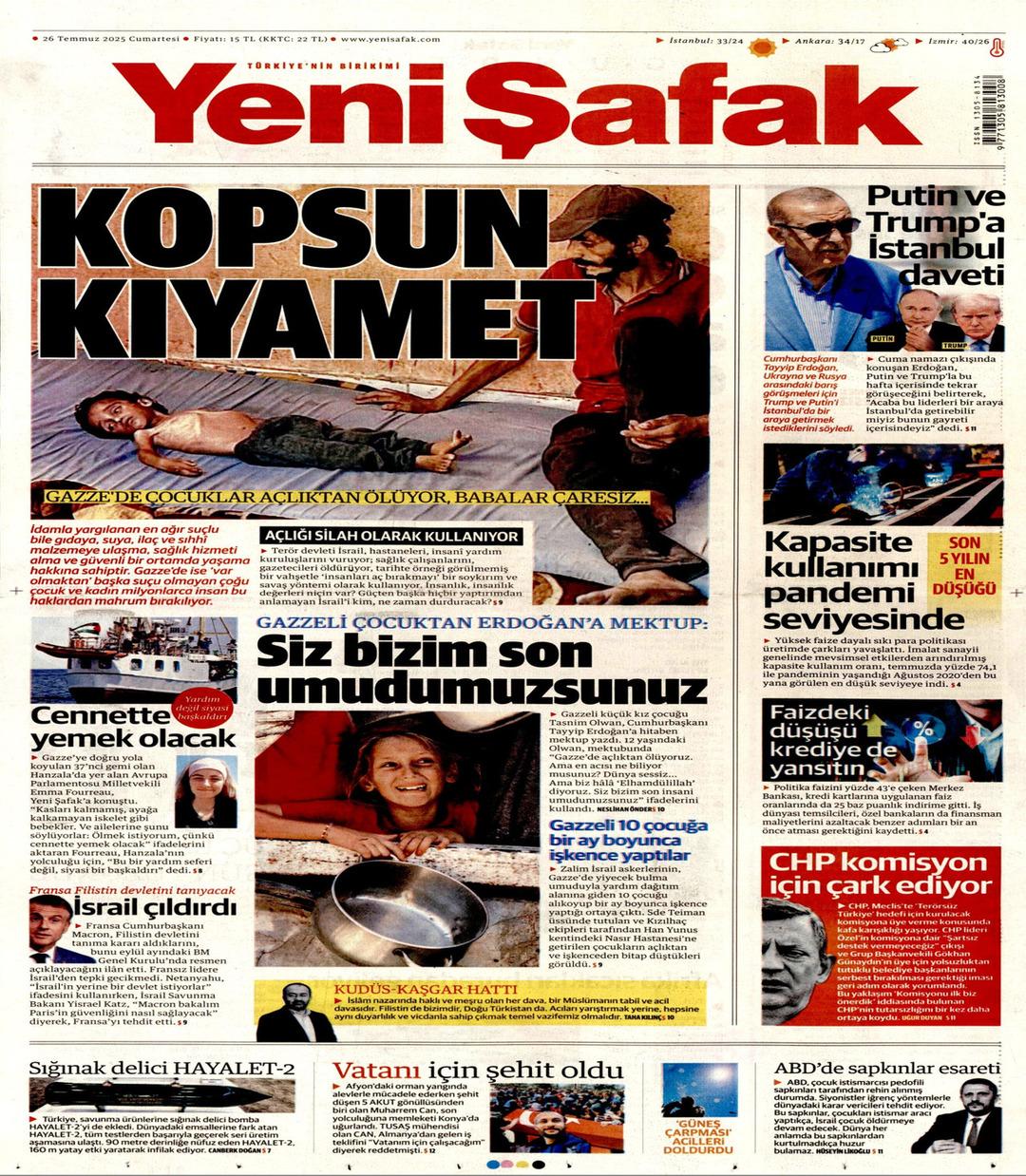 Yeni Şafak Gazetesi