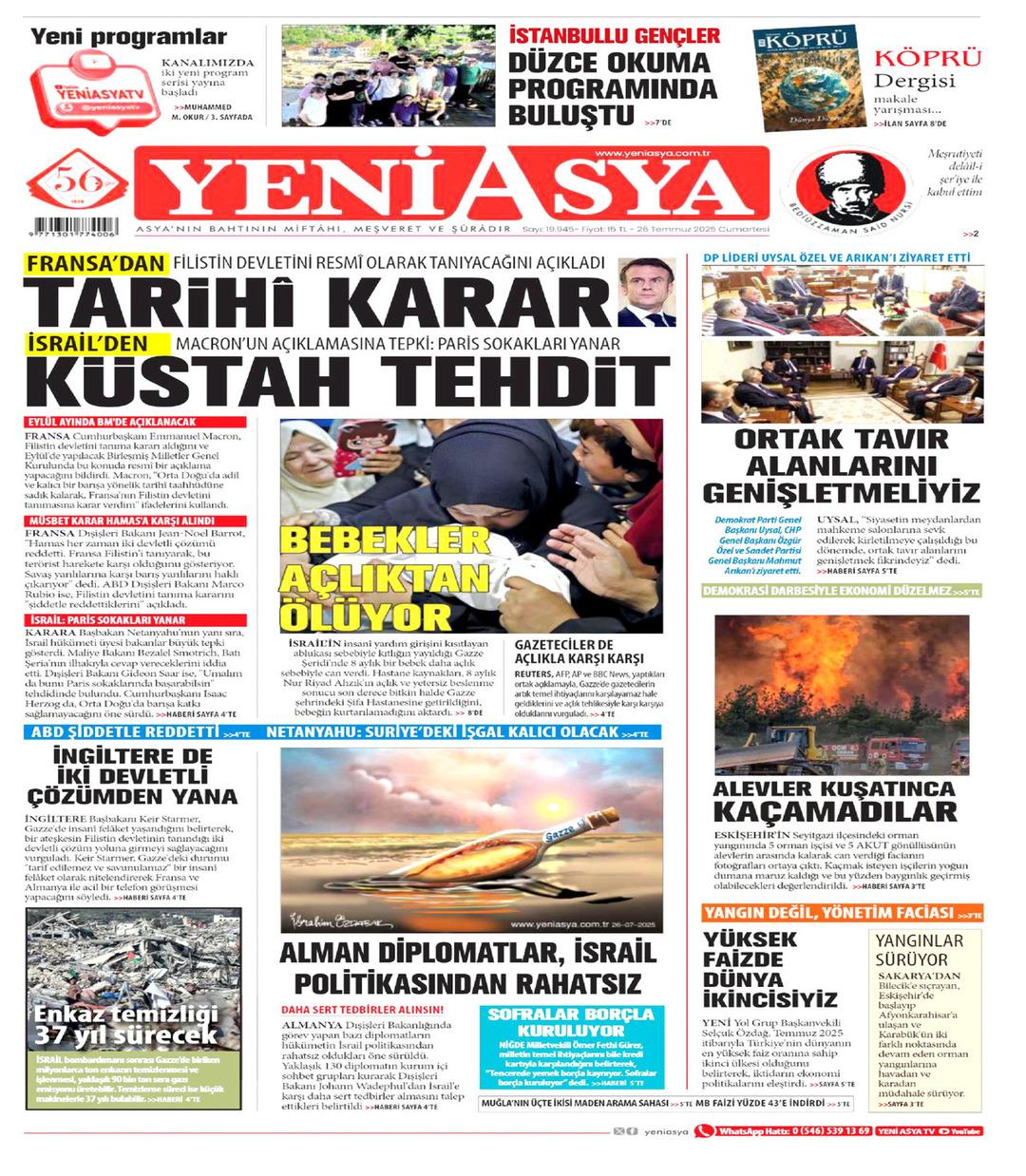 Yeni Asya Gazetesi