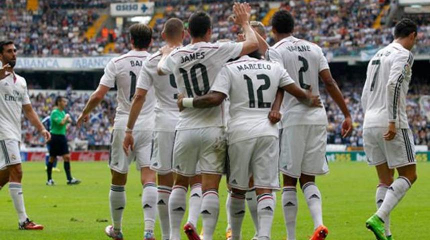Real Madrid'den tarihi fark!
