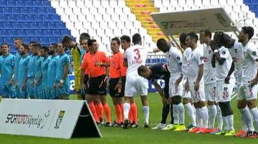 Kasımpaşa ma&ccedil;ı seremonisinde b&uuml;y&uuml;k tehlike!