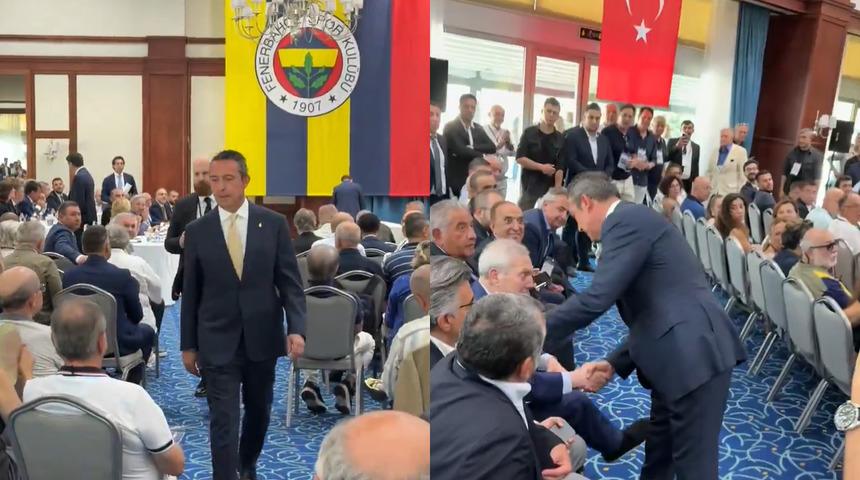 Fenerbahçe'de tarihi buluşma! Ali Koç ile Aziz Yıldırım bir araya geldi