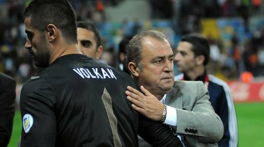 Volkan'dan Terim'e: Kaçtı demesinler diye geldim hocam