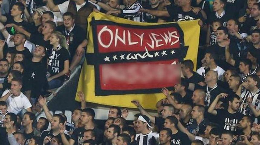 Beşiktaş'ın rakibi Partizan'a 'ırkçılık' cezası