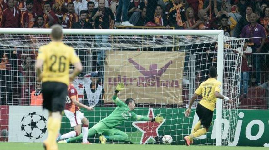 Galatasaray Avrupa'da kayıp