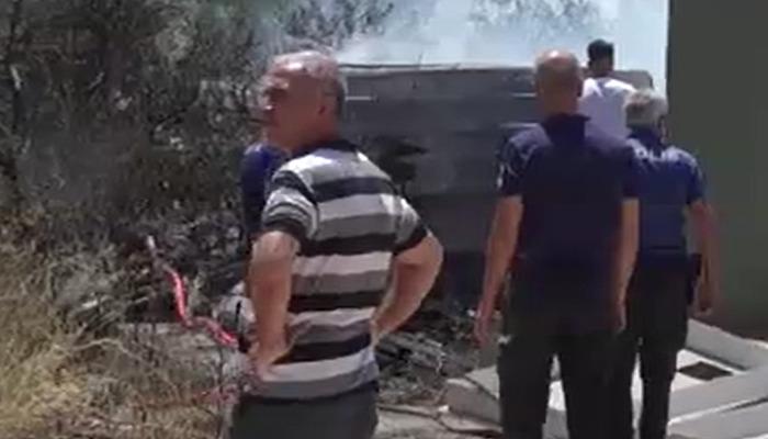 20707409-700x400 Portakal bahçesinde çıkan yangın büyümeden söndürüldü