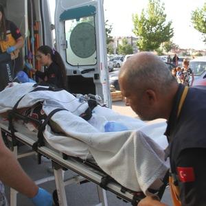 Beyşehir’de otomobilin çarptığı bisikletli ağır yaralandı