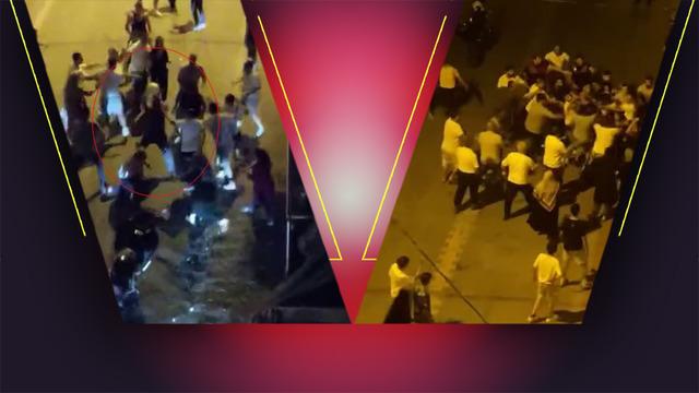 Komşusunu motosiklet kaskıyla dövdü! İstanbul'da iki aile birbirine girdi, sokak savaş alanına döndü