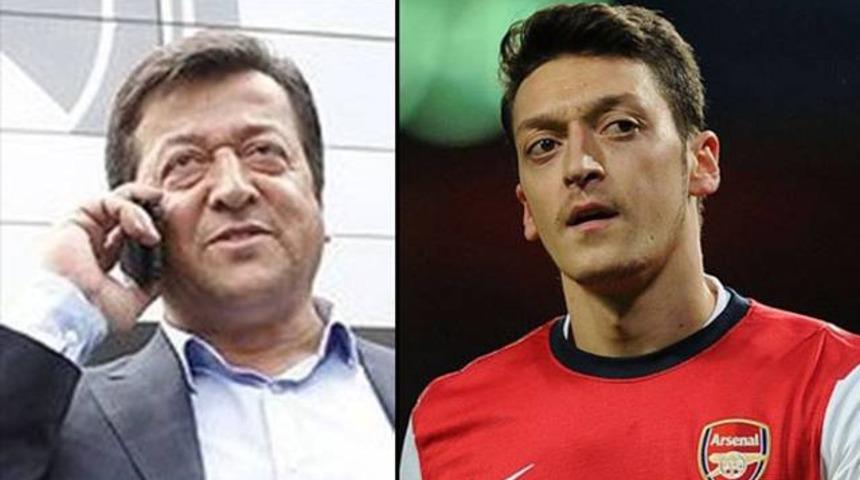 Babası Mesut &Ouml;zil'i zorla..