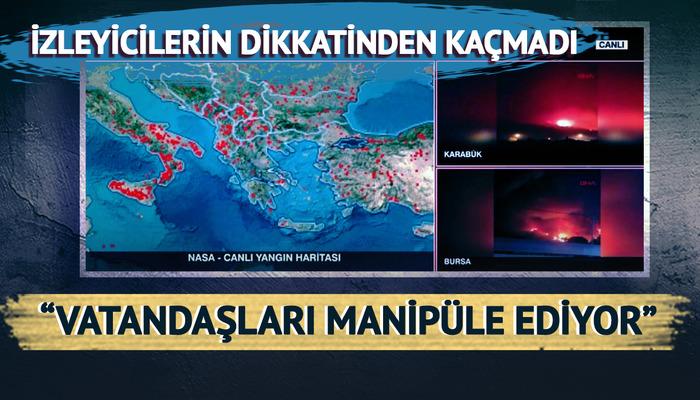 CNN Türk ekranlarında tepki toplayan görüntü