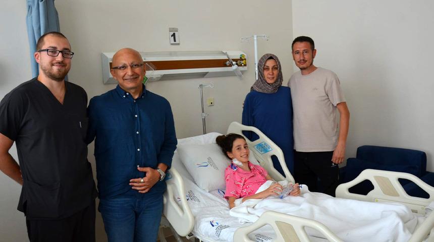 10 yaşında kalbindeki iki delik kapatıldı: "Artık kalbim ağrımayacak" 