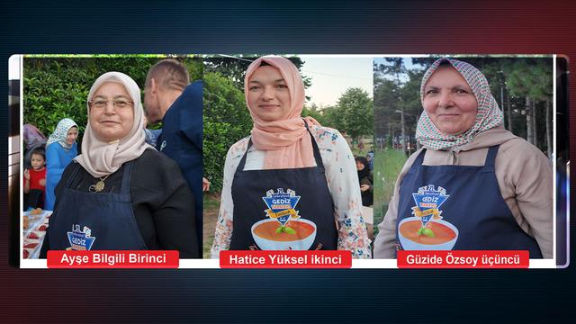 Gediz Tarhana Festivali: En iyi tarhanayı jüriye beğendirmek için yarıştılar: Tarhananın kokusu, kıvamı, lezzeti ve görselliğine göre puan aldı...