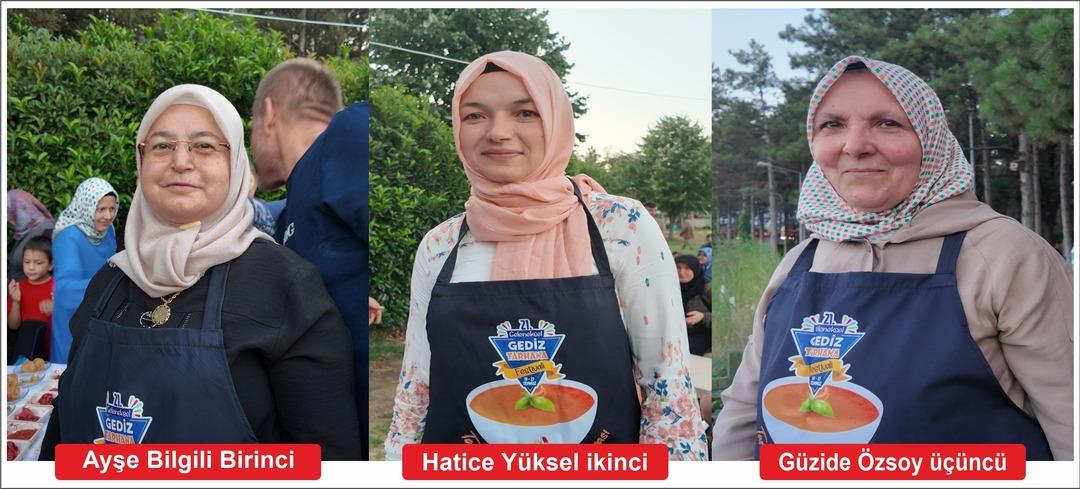 Gediz Tarhana Festivali: En iyi tarhanayı jüriye beğendirmek için yarıştılar: Tarhananın kokusu, kıvamı, lezzeti ve görselliğine göre puan aldı... 5