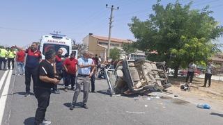 Nevşehir'de otomobille motosiklet çarpıştı! Kazada 3 kişi yaralandı