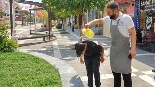 Tüm zamanların sıcaklık rekorunun kırıldığı Silopi'de kavurucu sıcaklar bunaltıyor