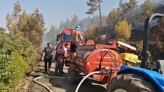 Muğla'da çıkan orman yangını kontrol altına alındı