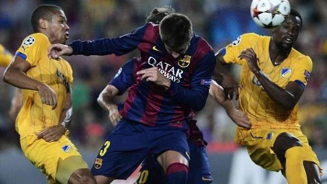 APOEL Nicosia - Barcelona maçı bu akşam 21.45'te