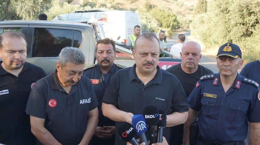 Aydın Valisi Canbolat: "Yangın kontrol altına alındı"