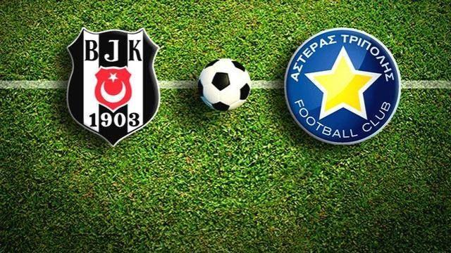 Beşiktaş - Asteras Tripolis maçının golleri nefesleri kesti