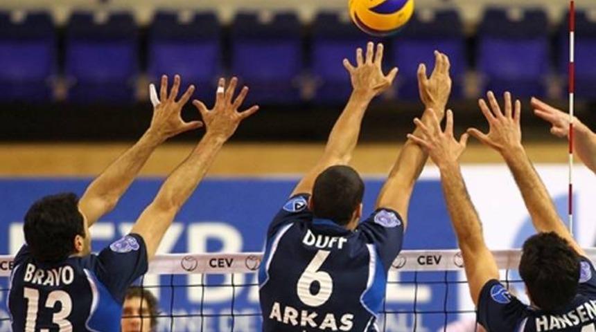 Heyecanlı maçta galip Arkas