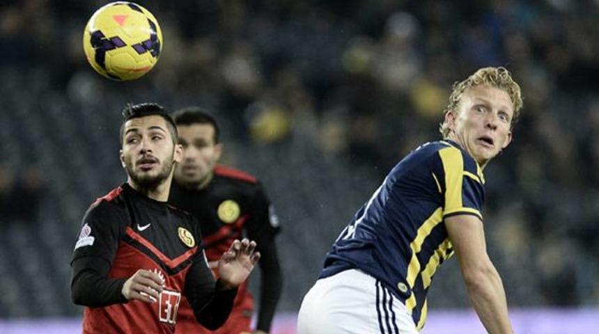 Fenerbah&ccedil;e 2-2 Eskişehirspor ma&ccedil;ı &ouml;zeti ve &ouml;nemli anları