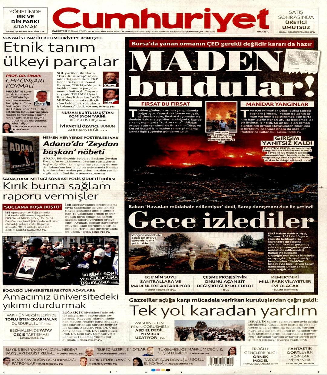 Cumhuriyet Gazetesi