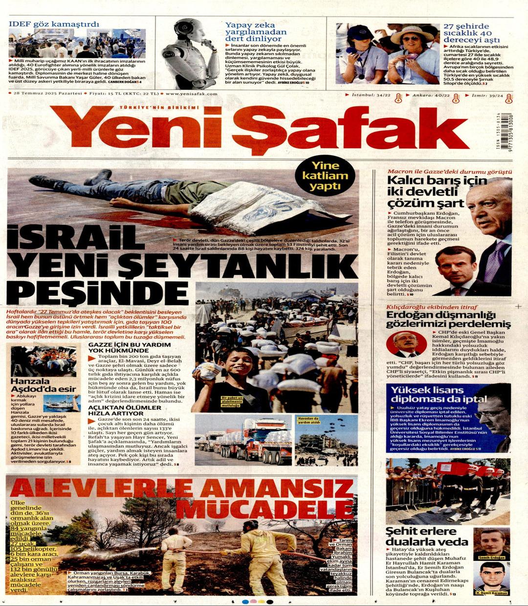Yeni Şafak Gazetesi