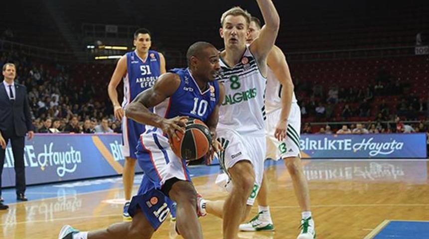 Litvanya'da Anadolu Efes r&uuml;zgarı!