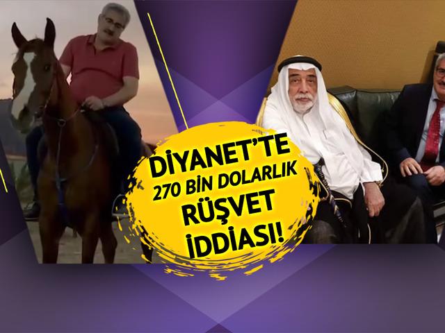 Diyanet’te 270 bin dolarlık rüşvet iddiası! Ahmet Daştanbek’in o paylaşımları ortaya çıktı, atın üstünden inmemiş…