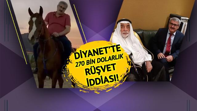 Diyanet’te 270 bin dolarlık rüşvet iddiası! Ahmet Daştanbek’in o paylaşımları ortaya çıktı, atın üstünden inmemiş…