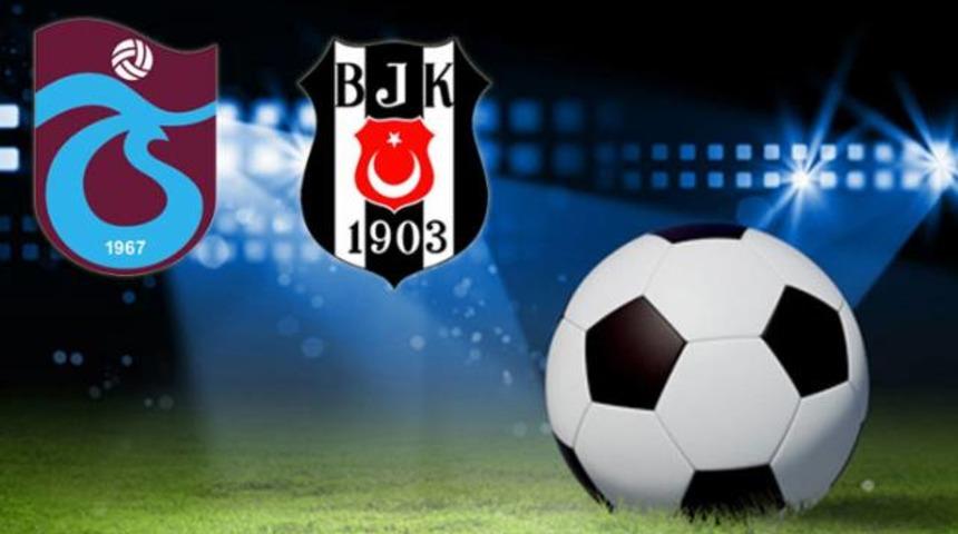 Beşiktaş Trabzonspor ma&ccedil;ının golleri nefes kesti