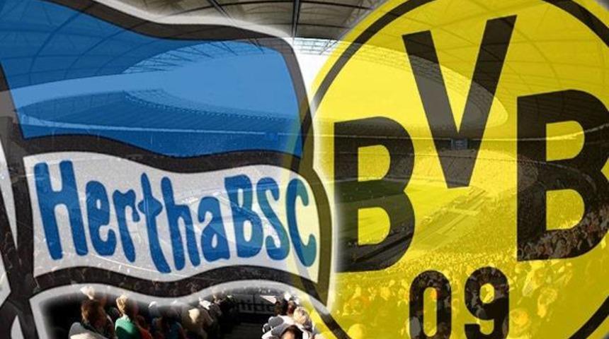 Herta Berlin - Borussia Dortmund ma&ccedil;ı canlı yayınla Tivibu Spor 1'de
