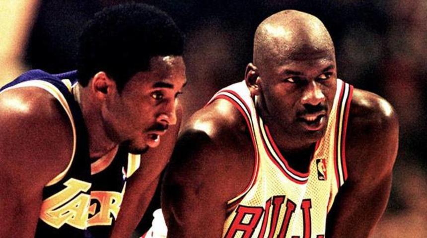  Kobe, Jordan&rsquo;ı ge&ccedil;ti!