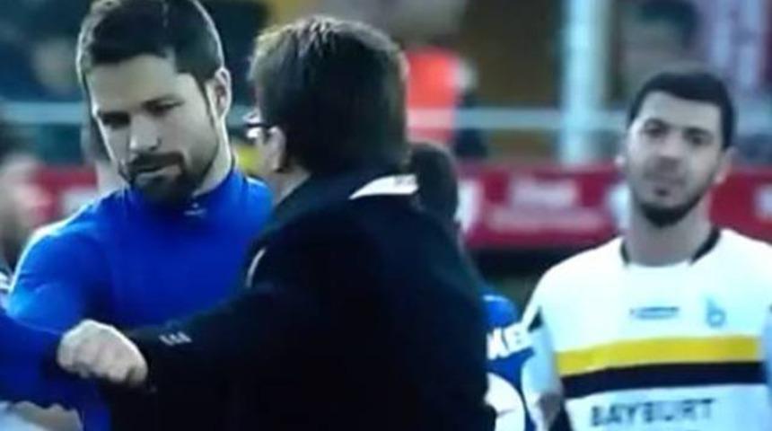 Diego Ribas Başkan'a sinirlendi