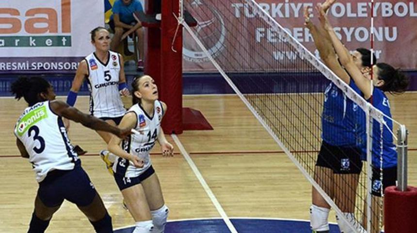 Fenerbah&ccedil;e &Ccedil;anakkale'de set vermedi