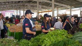 Şehitkamil’de zabıta ekiplerinden pazar yerlerinde sıkı denetim