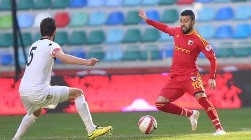 Kayseri son dakikada puana ortak oldu