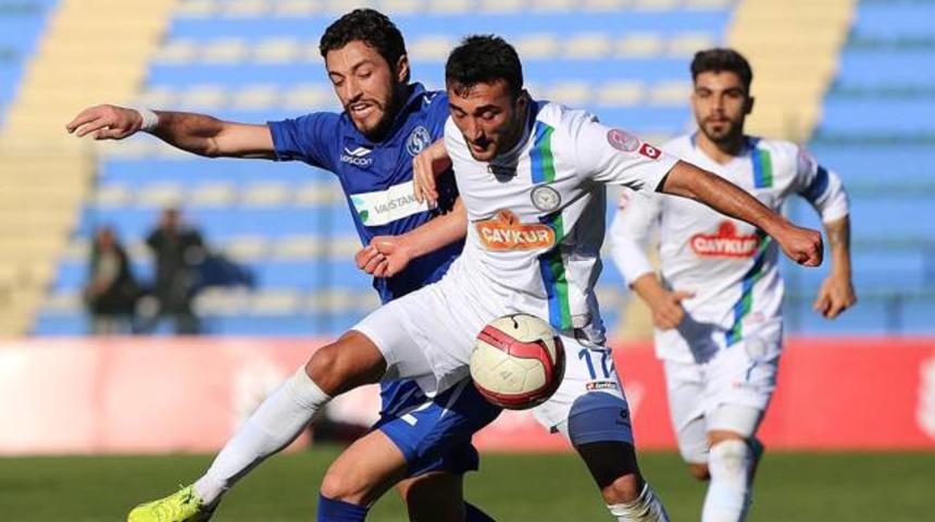 Ç. Rize 3'te 3 yaptı